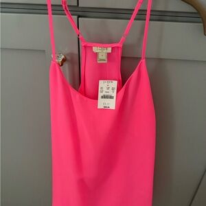 J. Crew Hot Pink Camisole Size 8 NWT
